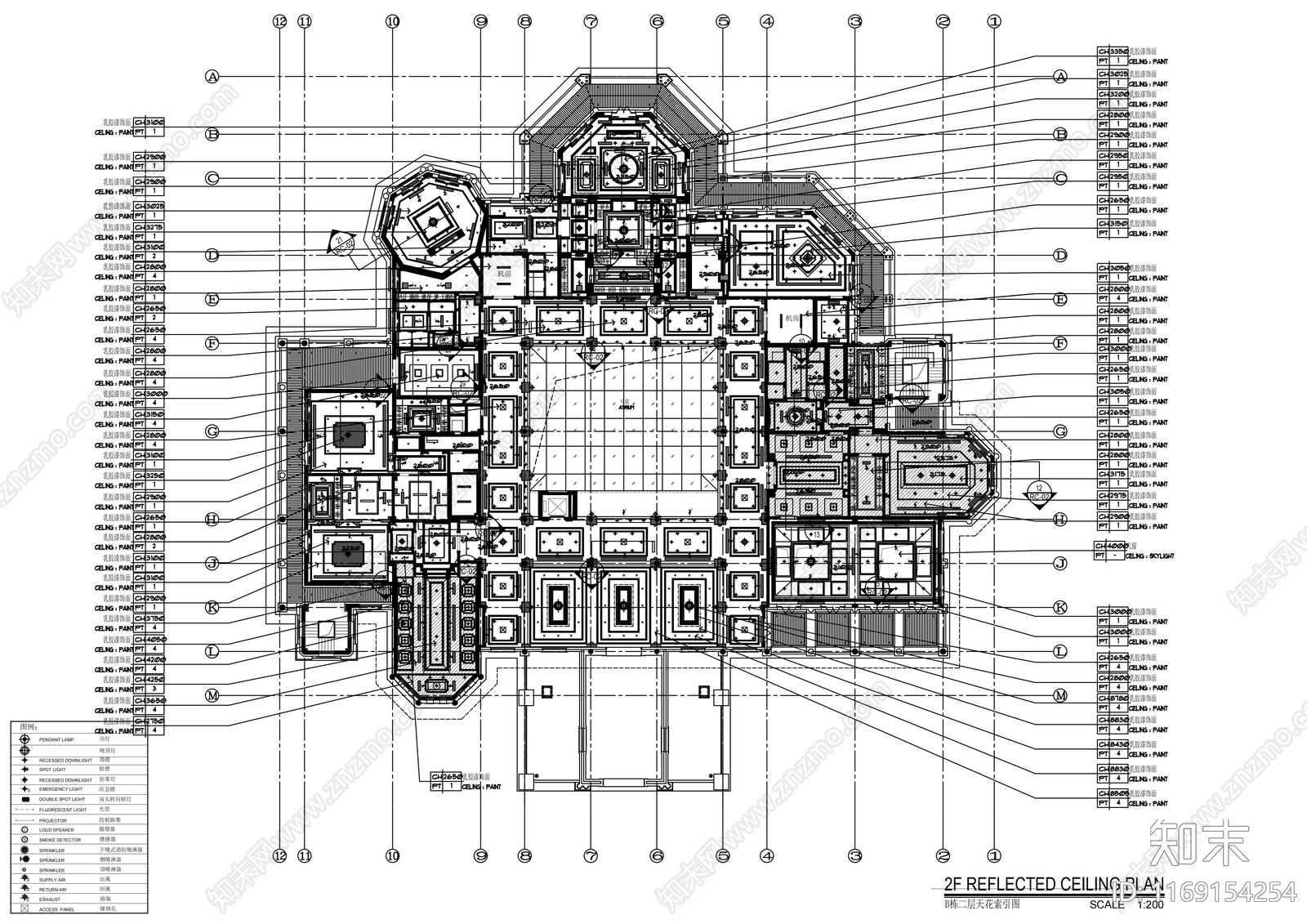 现代其他休闲娱乐空间cad施工图下载【ID:1169154254】