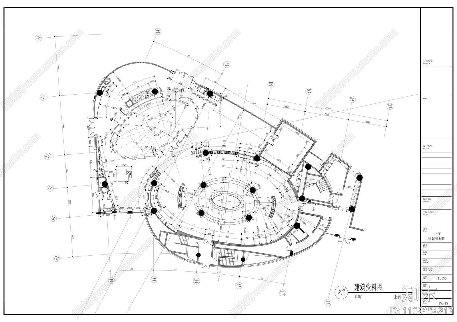 现代其他文化空间cad施工图下载【ID:1169154217】