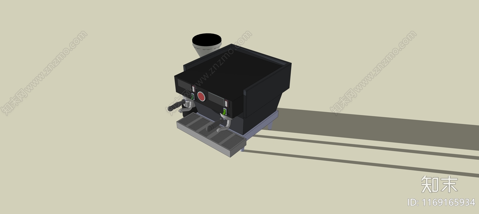 咖啡机SU模型下载【ID:1169165934】