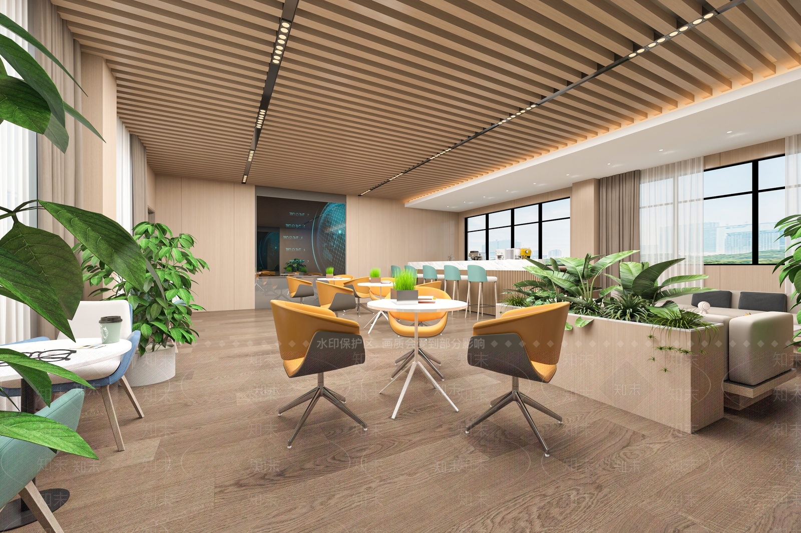新中式奶茶店3D模型下载【ID:1169167749】