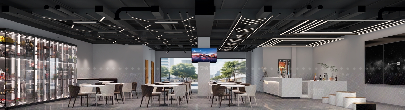 现代轻奢其他商业空间3D模型下载【ID:1169172007】