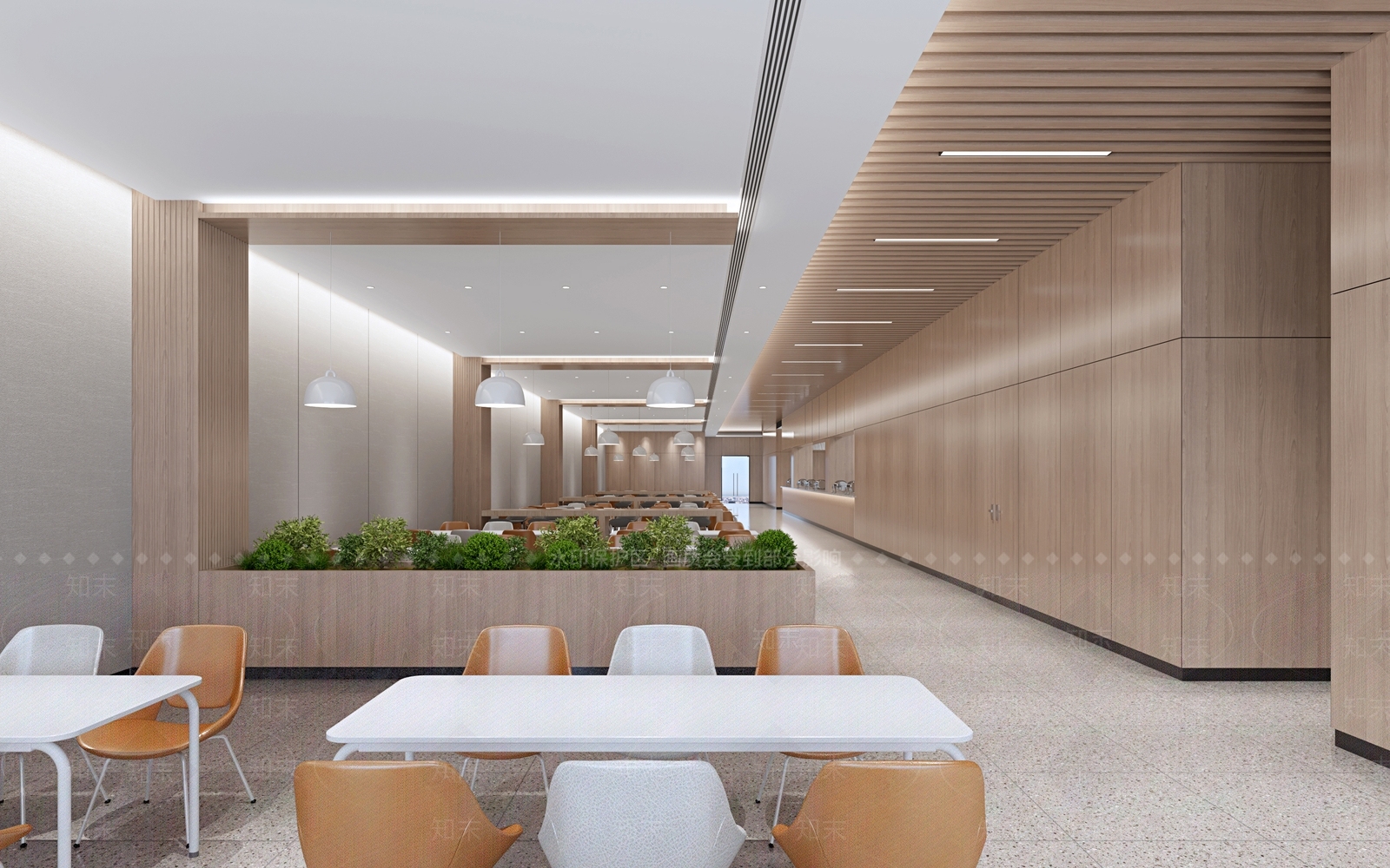 现代办公大厅3D模型下载【ID:1214705829】