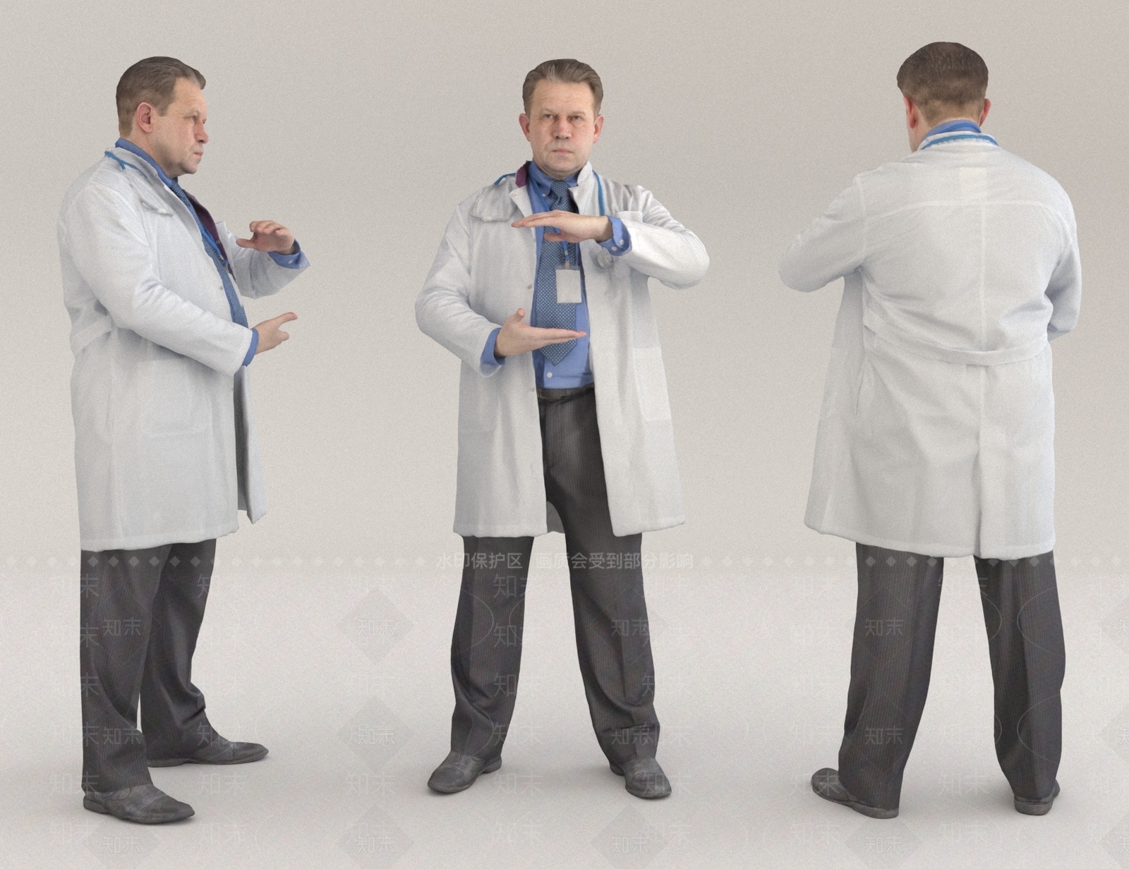男人3D模型下载【ID:1169174710】