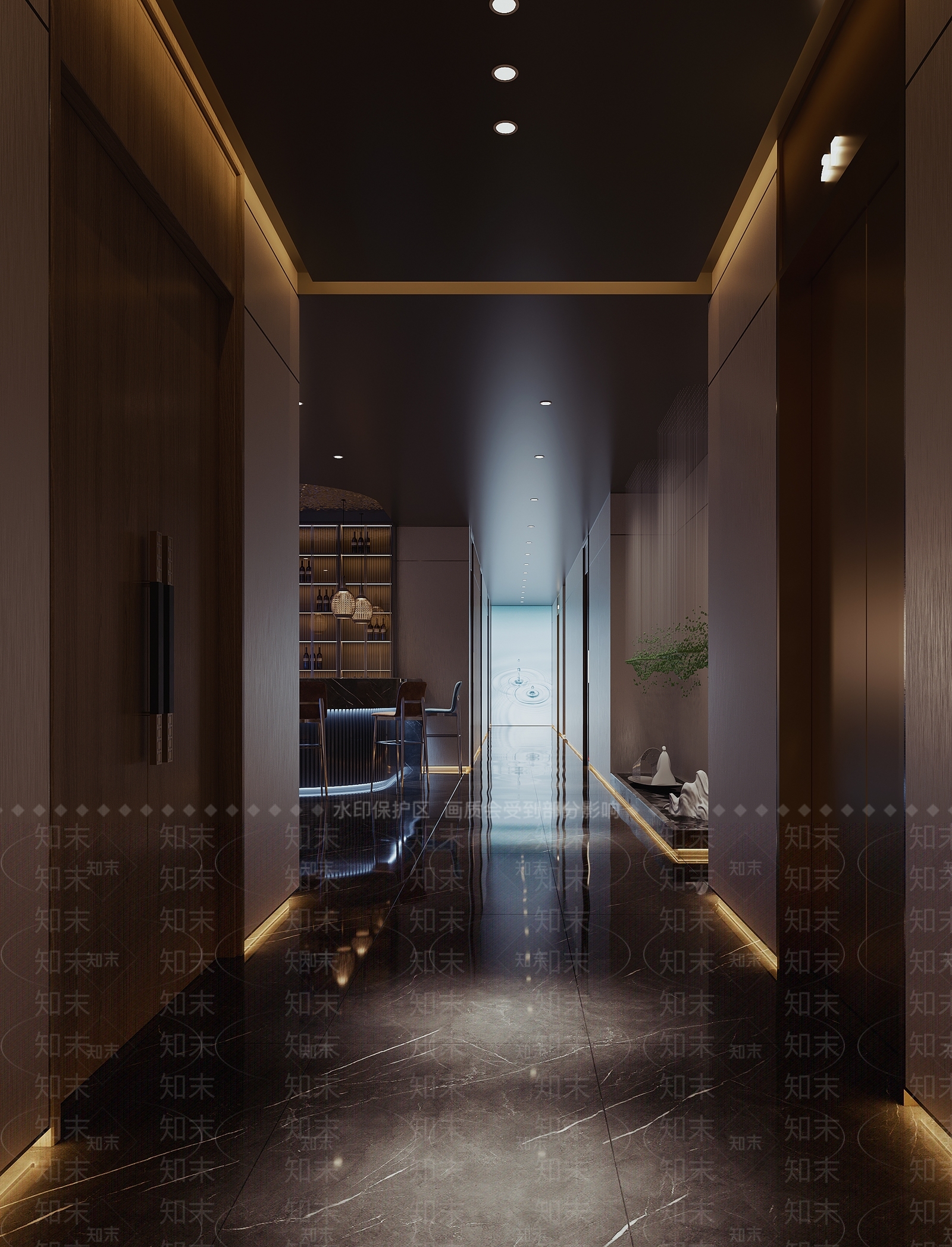 新中式足浴店3D模型下载【ID:1169186801】