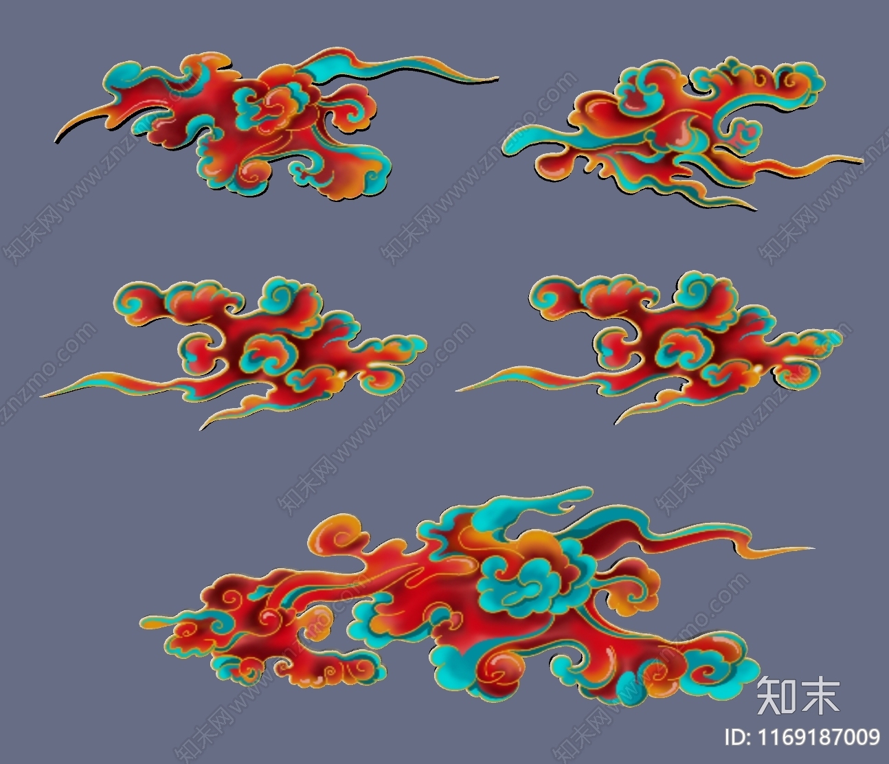 新中式挂件SU模型下载【ID:1169187009】