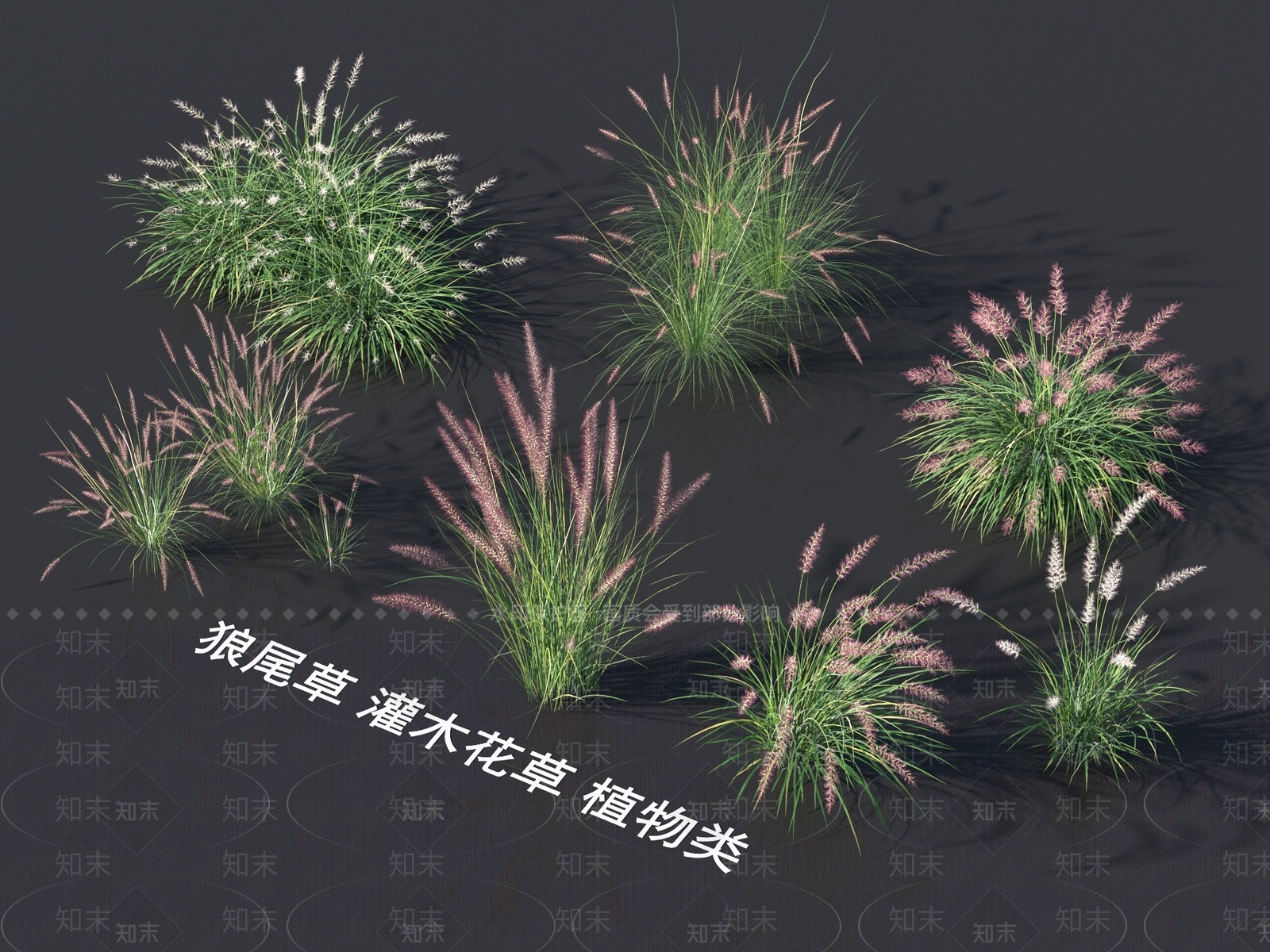 花草组合3D模型下载【ID:1169196079】