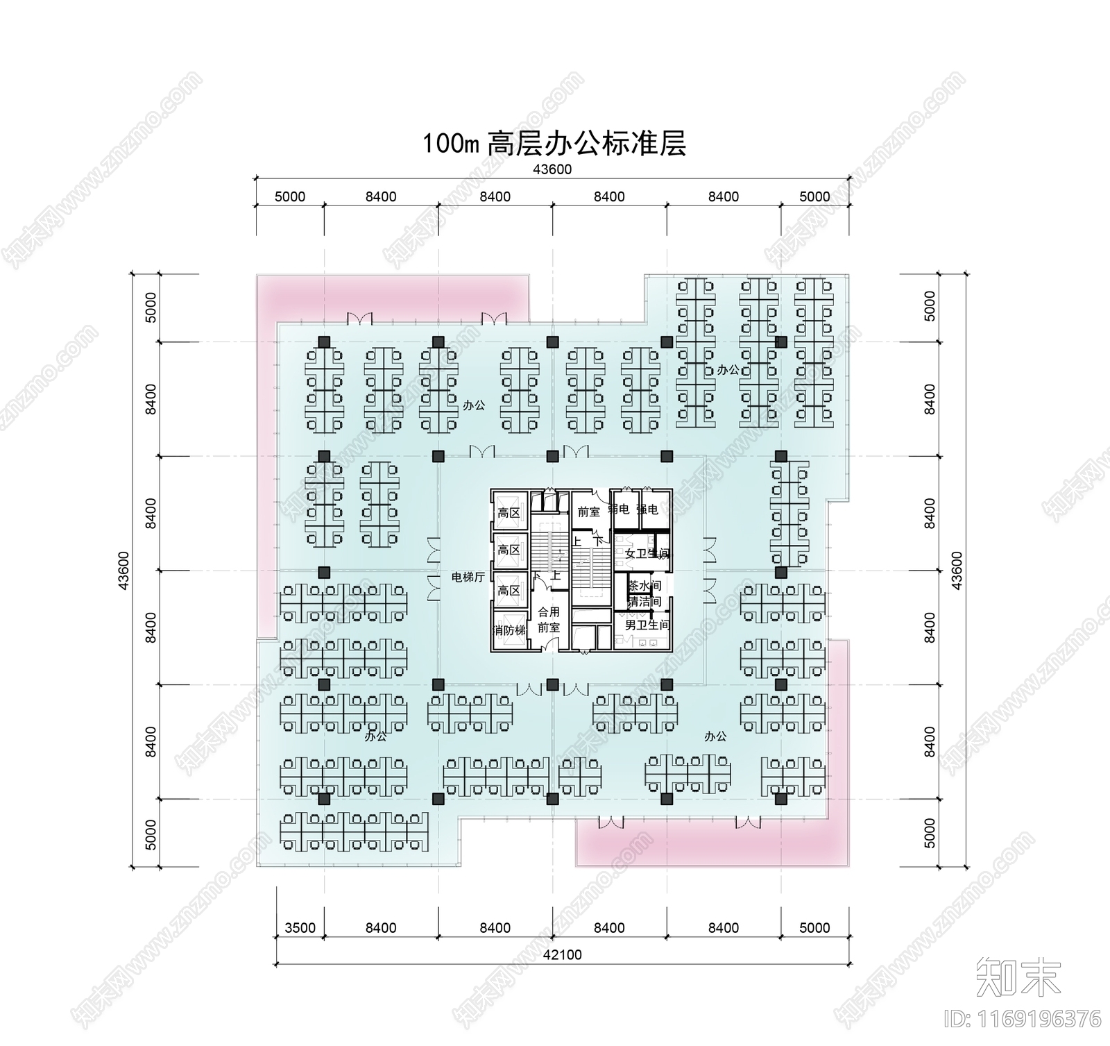 现代产业园建筑施工图下载【ID:1169196376】