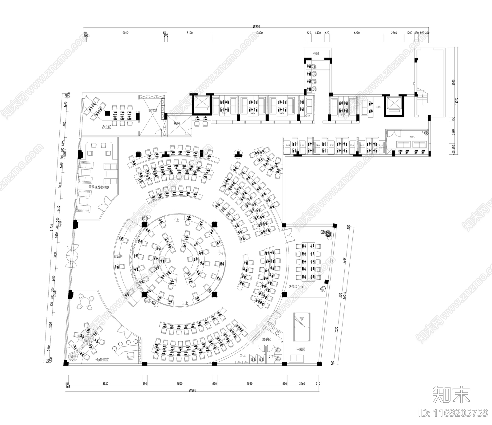 规划平面图施工图下载【ID:1169205759】