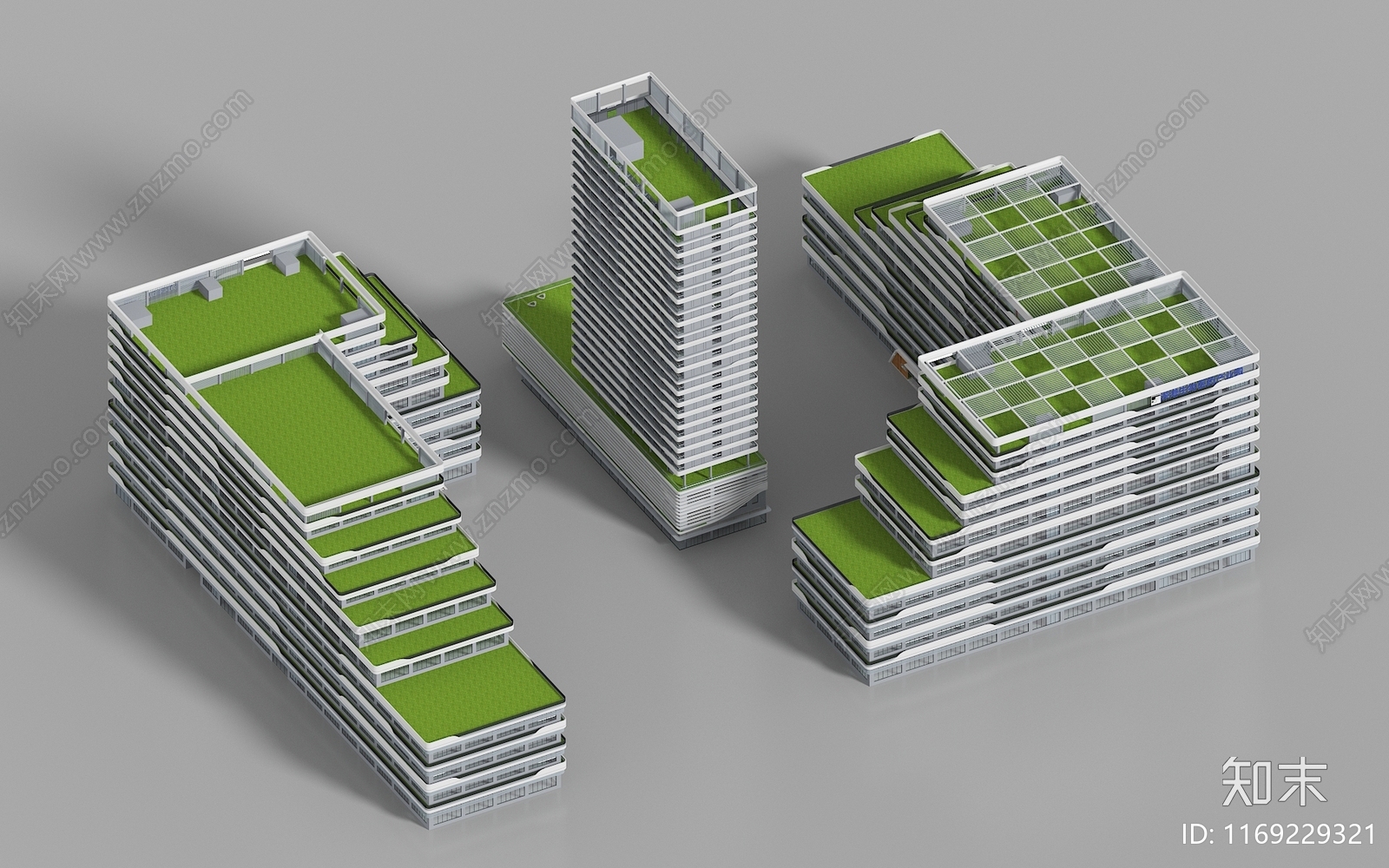 现代其他商业建筑3D模型下载【ID:1169229321】