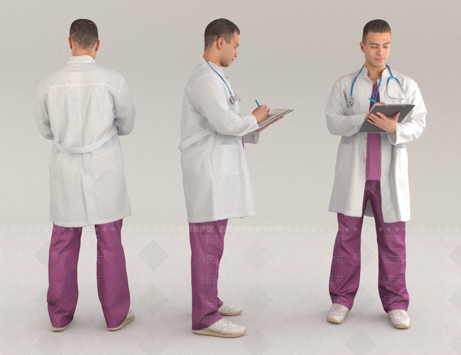 男人3D模型下载【ID:1169218343】