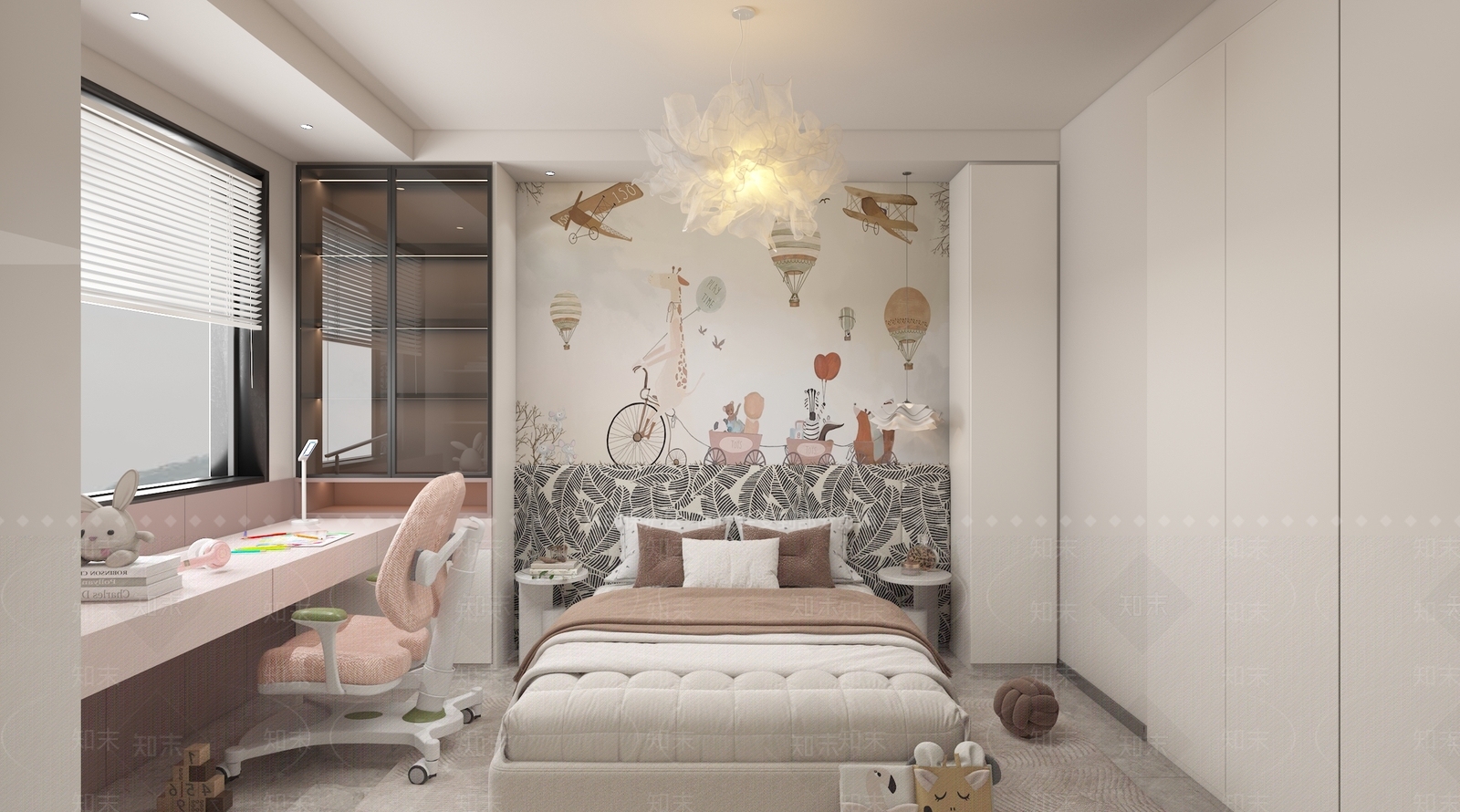 现代家居卧室3D模型下载【ID:1169216808】