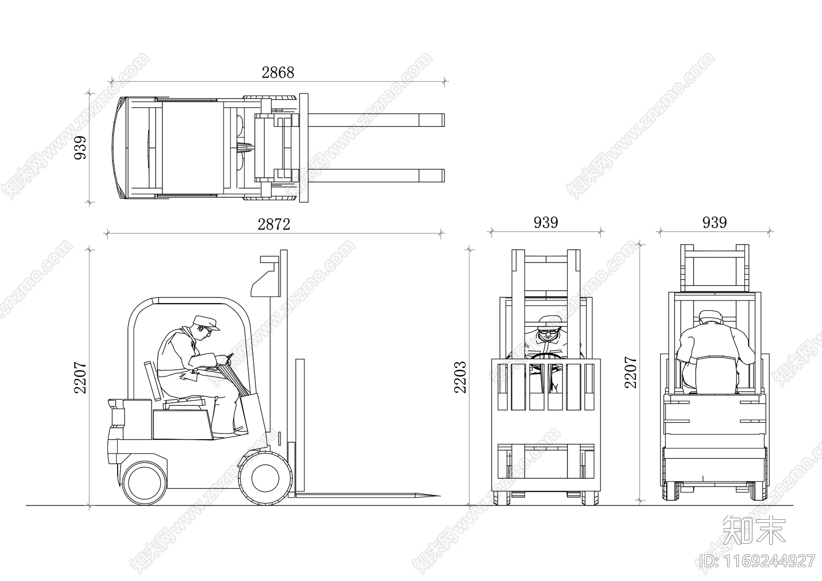 现代交通工具图库施工图下载【ID:1169244927】