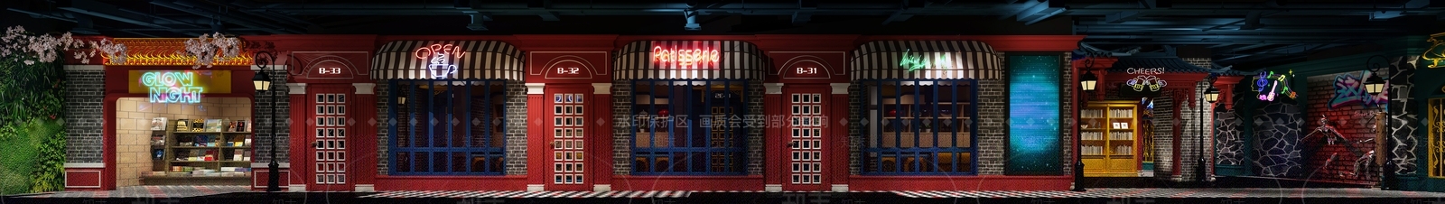 简欧走廊3D模型下载【ID:1169287131】