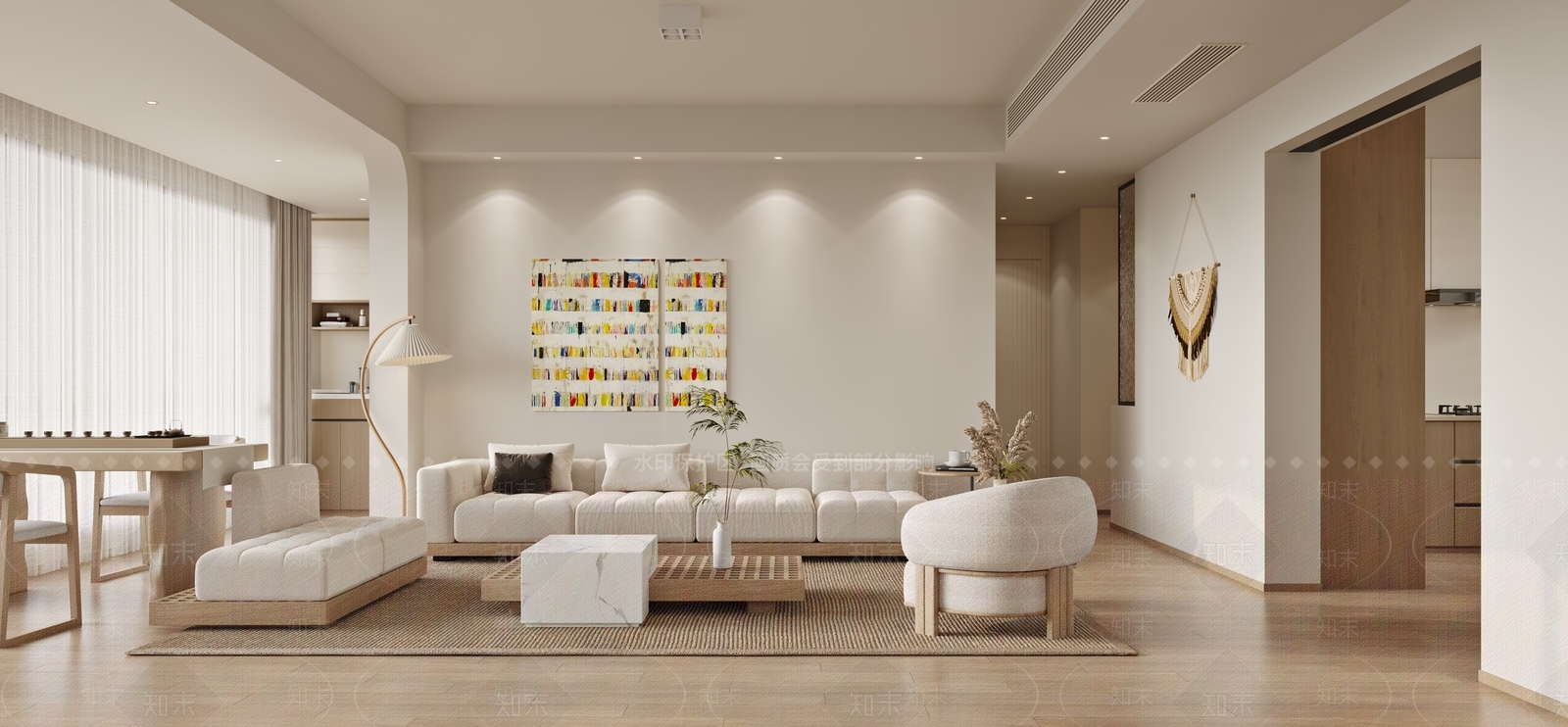 日式玄关3D模型下载【ID:1214708284】