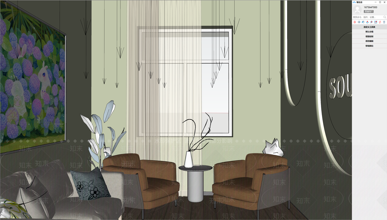 医院SU模型下载【ID:1169302323】
