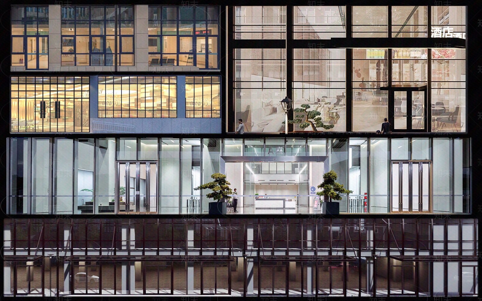 现代外立面贴图下载【ID:1169302099】