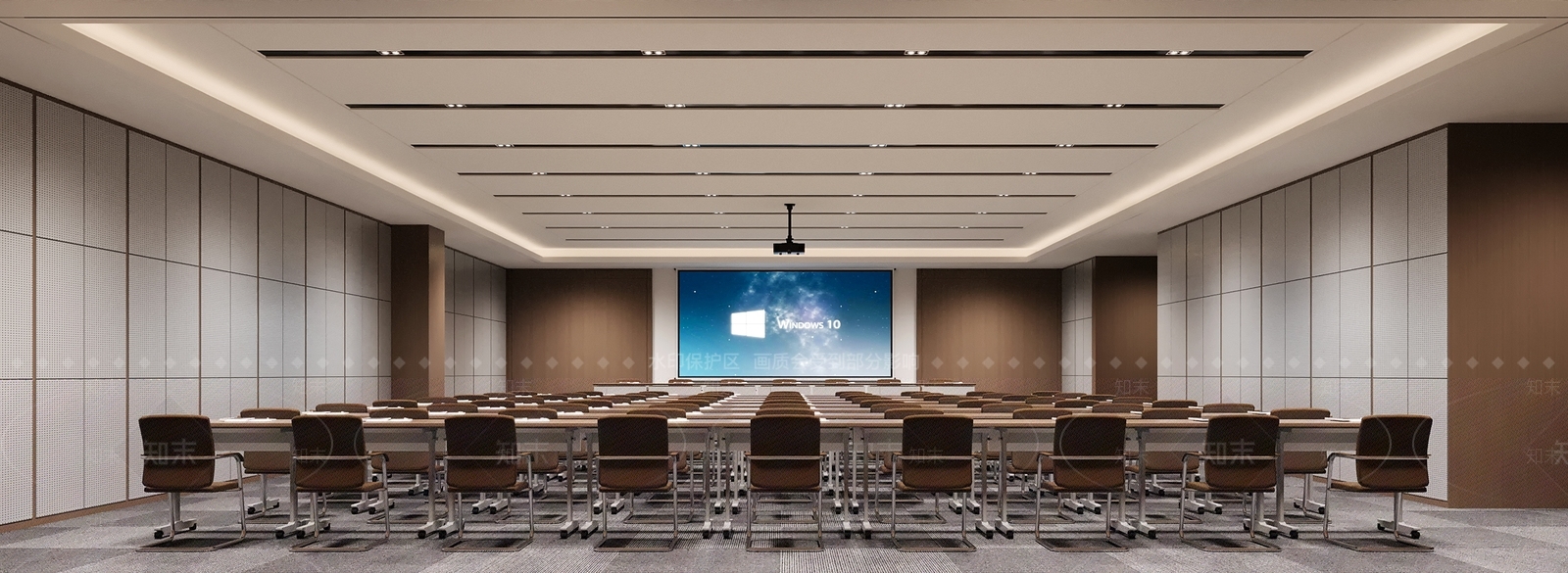 现代会议室3D模型下载【ID:1169306458】