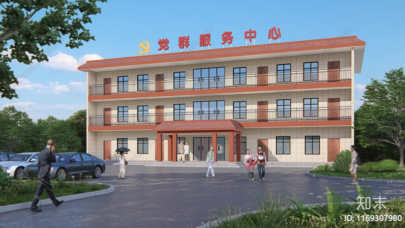 现代其他公共建筑3D模型下载【ID:1169307980】