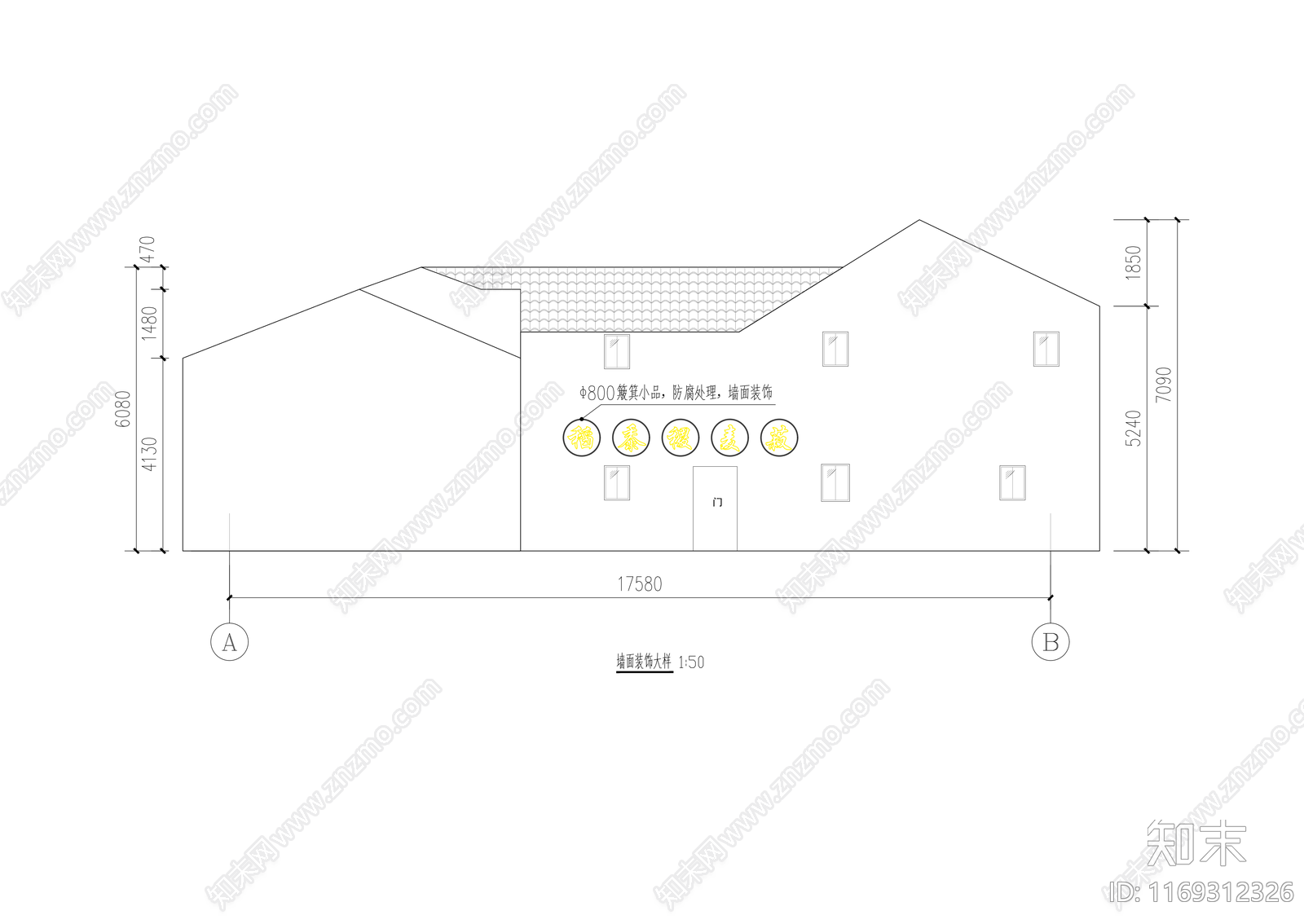 现代公园景观cad施工图下载【ID:1169312326】