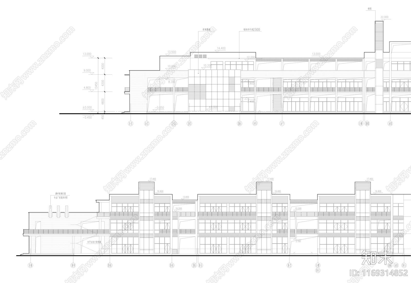 其他商业建筑施工图下载【ID:1169314852】