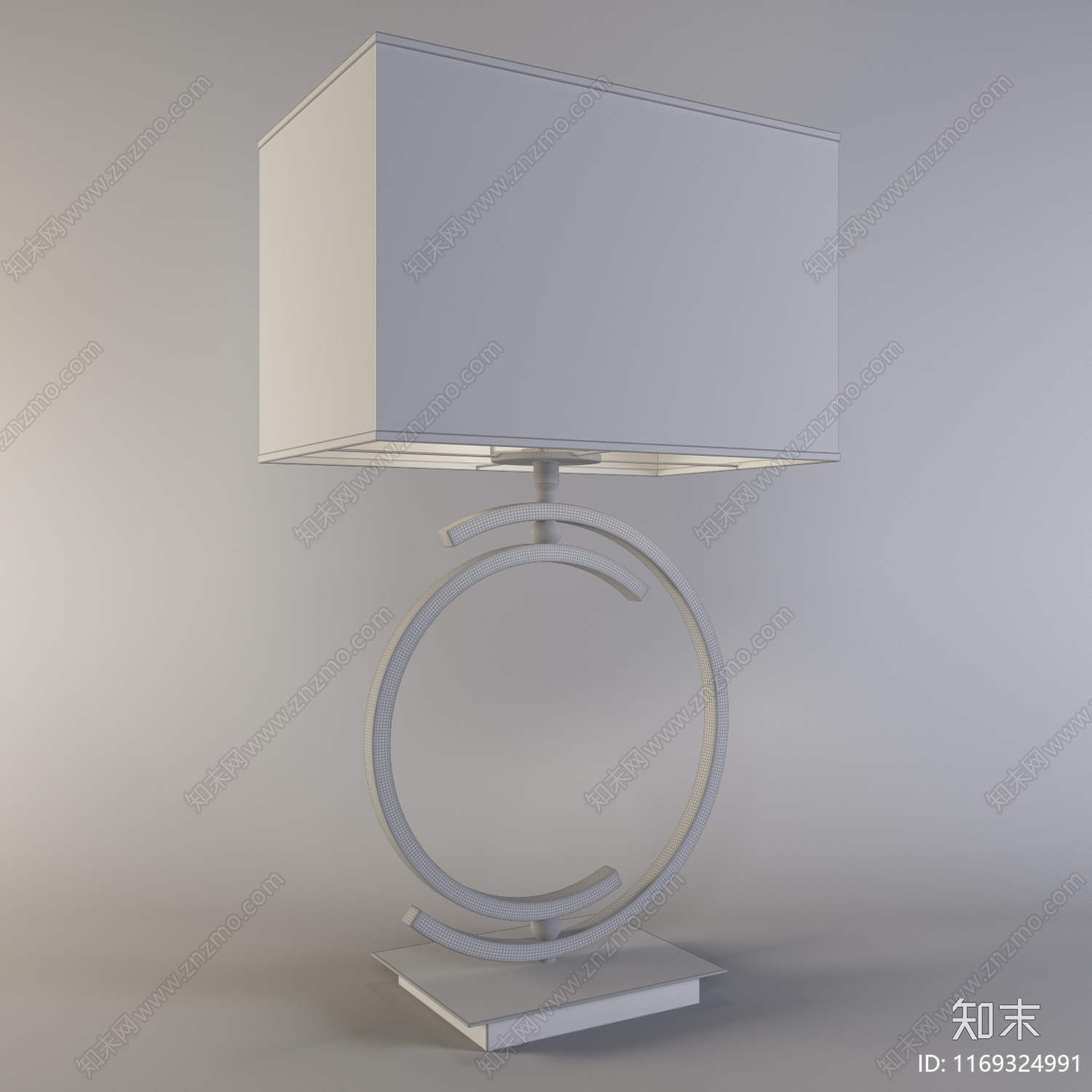 现代台灯3D模型下载【ID:1169324991】