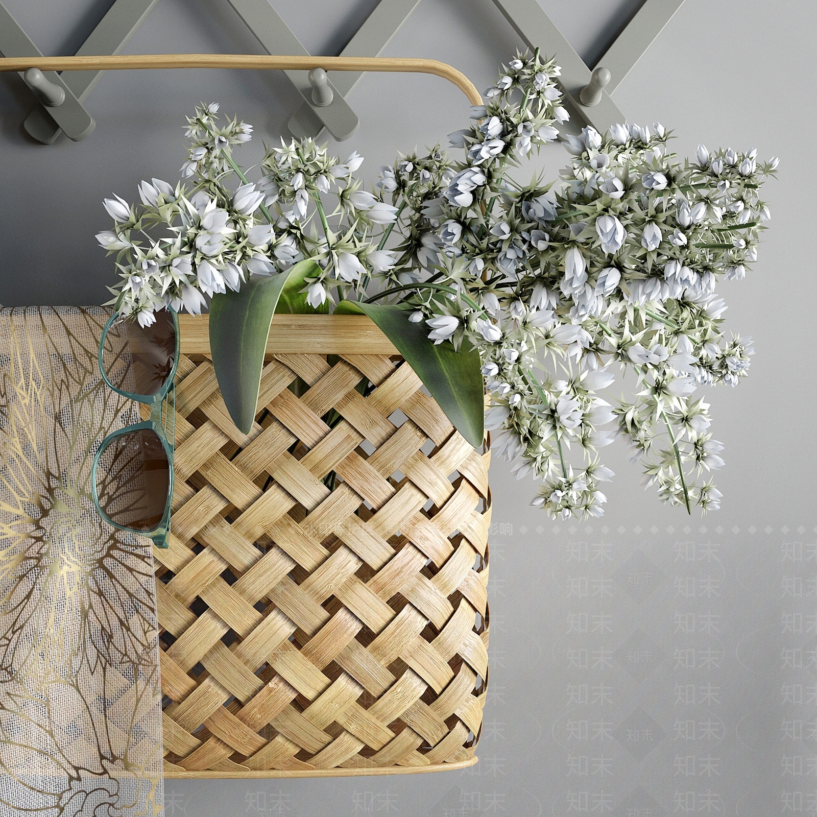 日式简欧摆件组合3D模型下载【ID:1169331741】