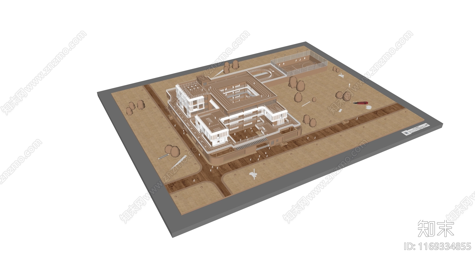 现代风格建筑SU模型下载【ID:1169334855】