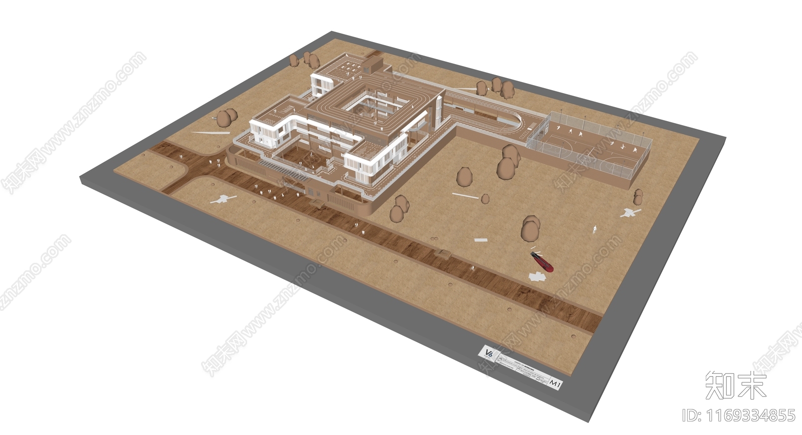 现代风格建筑SU模型下载【ID:1169334855】