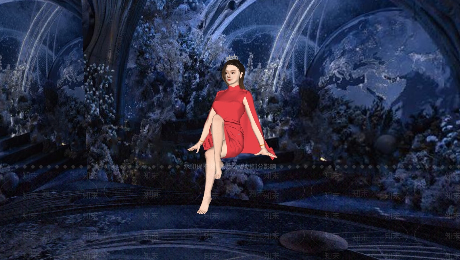 女人SU模型下载【ID:1169337299】