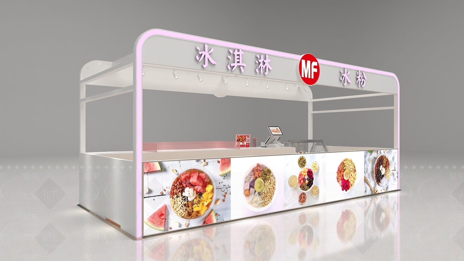 现代其他商业空间3D模型下载【ID:1169342681】