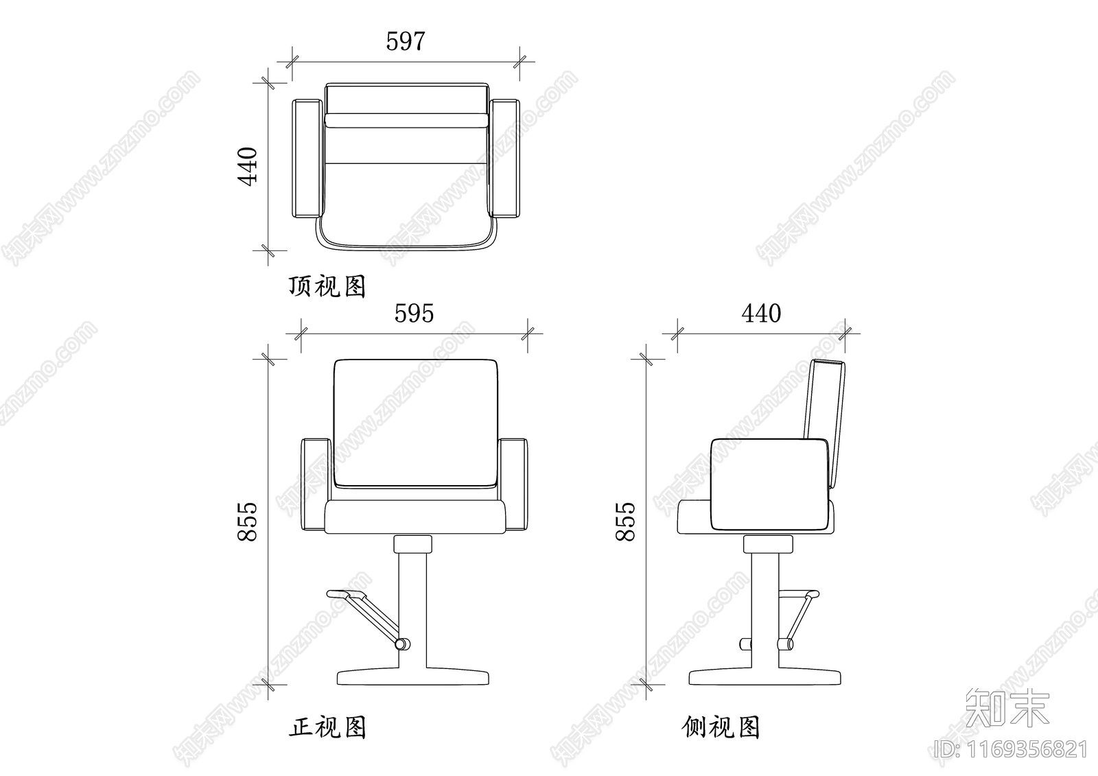 现代沙发施工图下载【ID:1169356821】