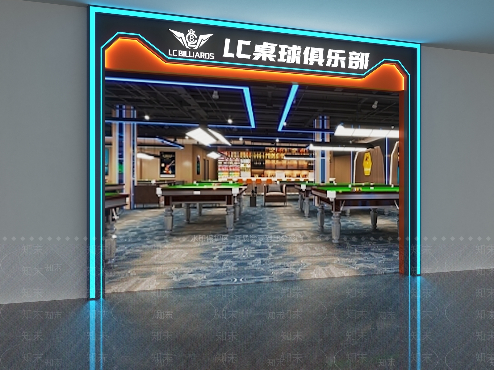 现代门头3D模型下载【ID:1169363130】