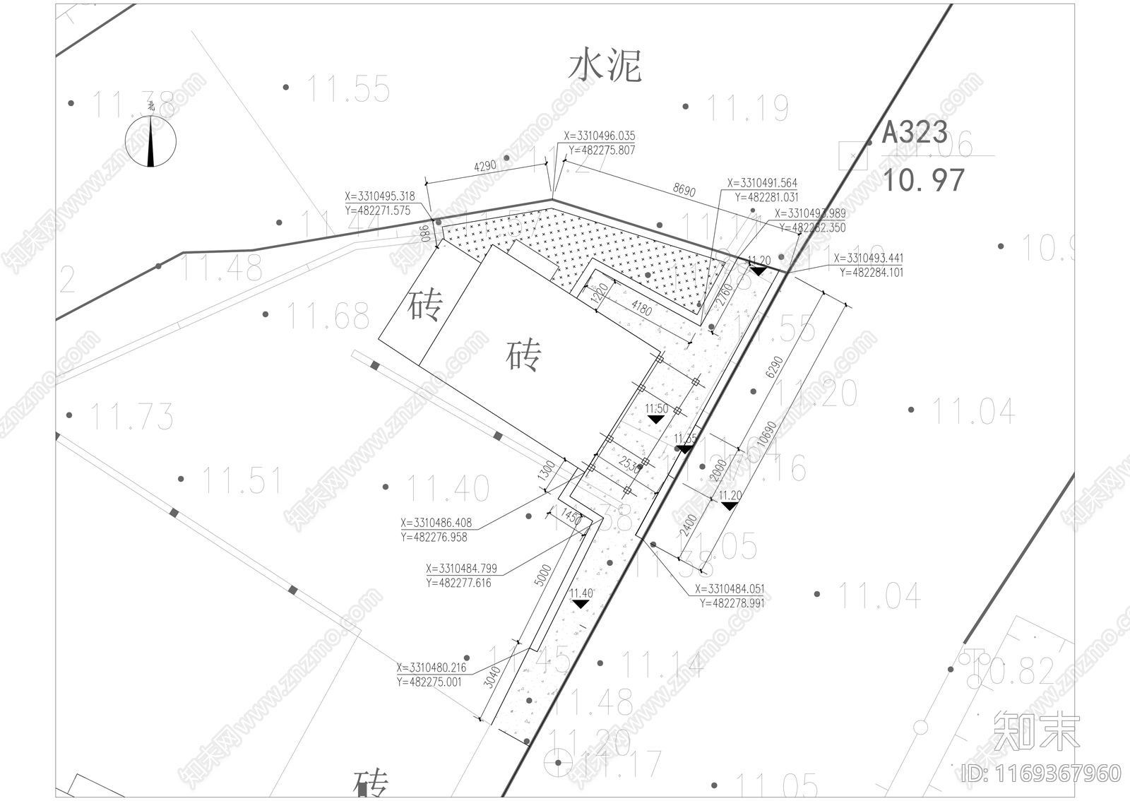 现代门头cad施工图下载【ID:1169367960】