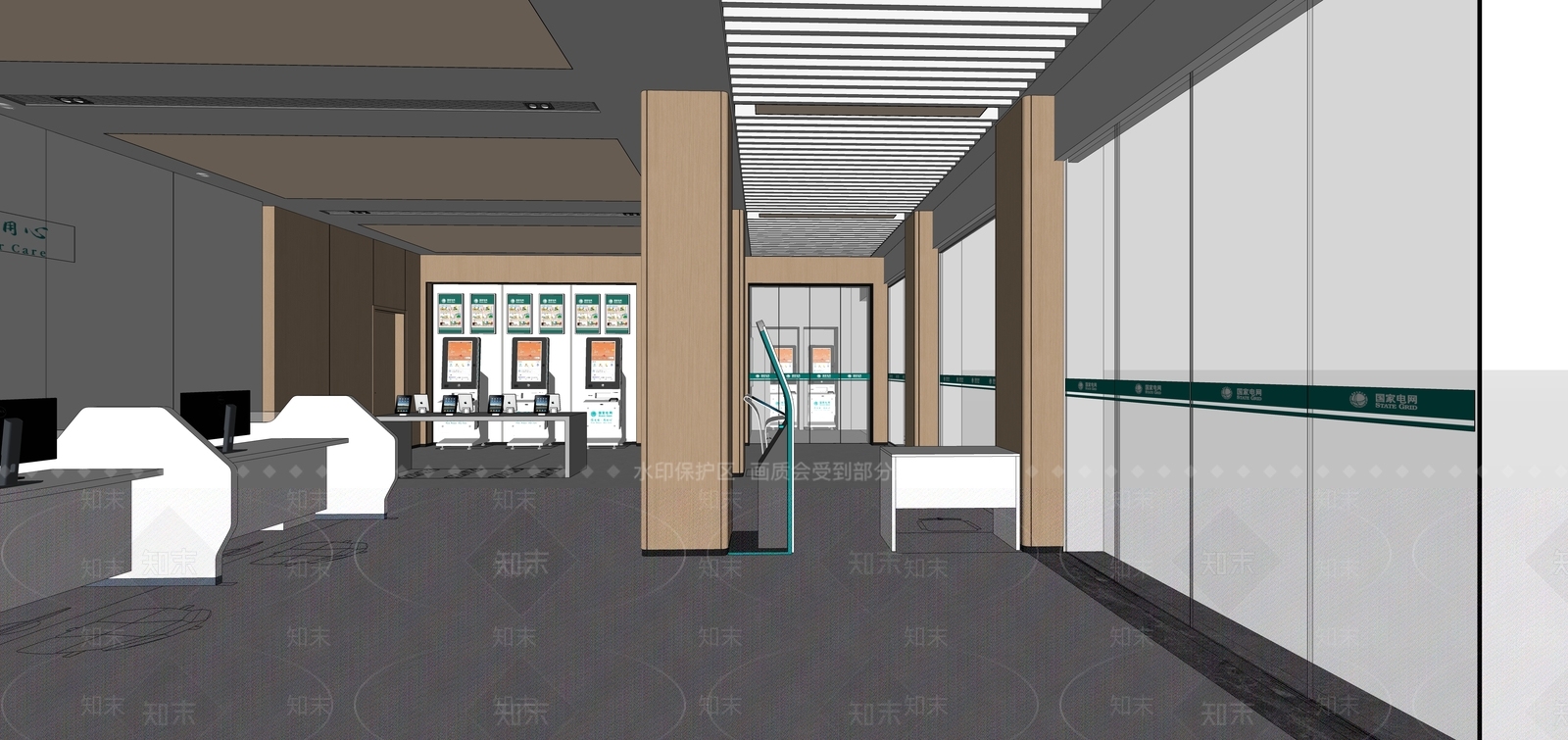 现代其他店铺SU模型下载【ID:1169370949】