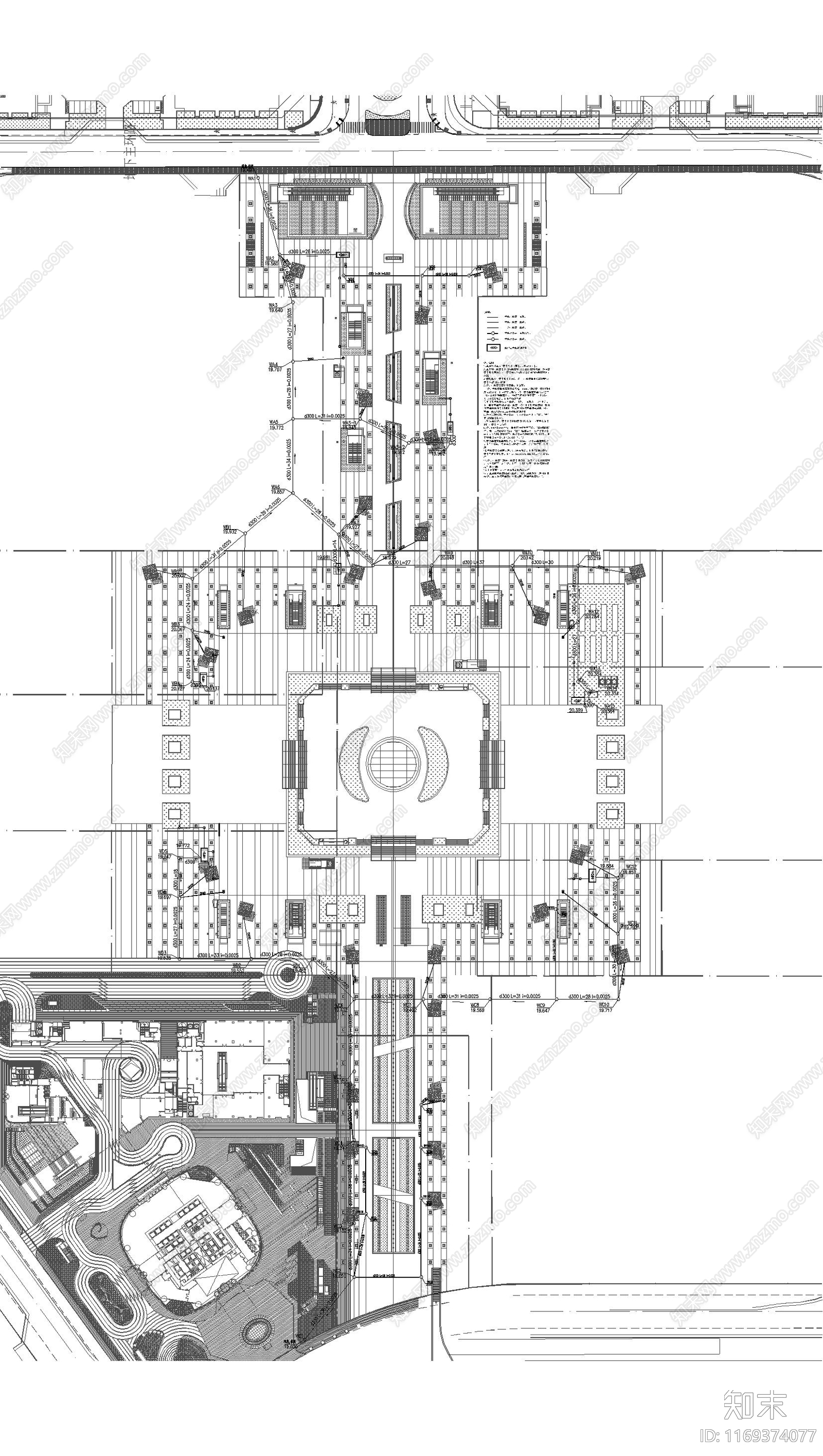 给排水图cad施工图下载【ID:1169374077】