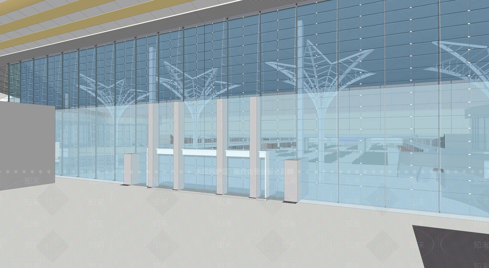 现代其他文化空间SU模型下载【ID:1169380855】