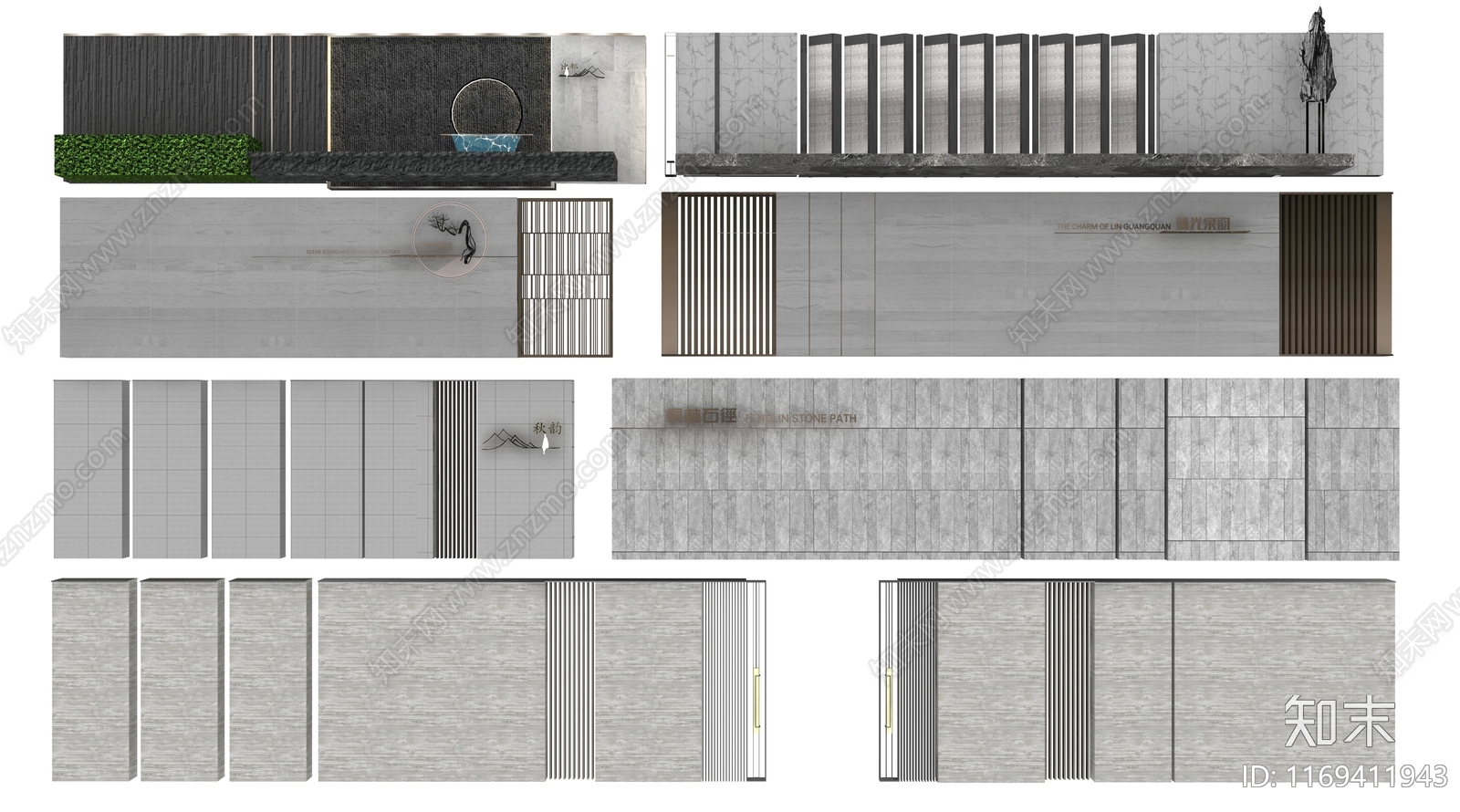 现代新中式其他建筑外观3D模型下载【ID:1169411943】