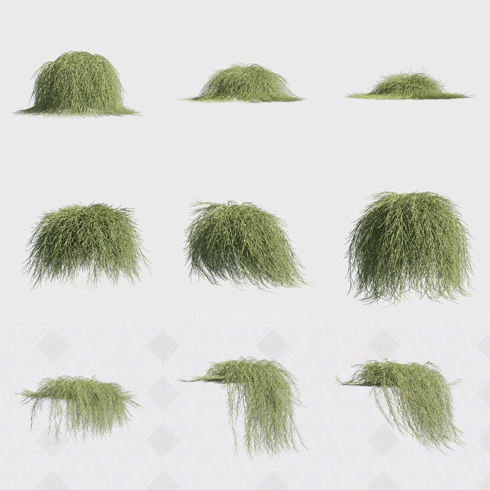 花草组合3D模型下载【ID:1169402330】