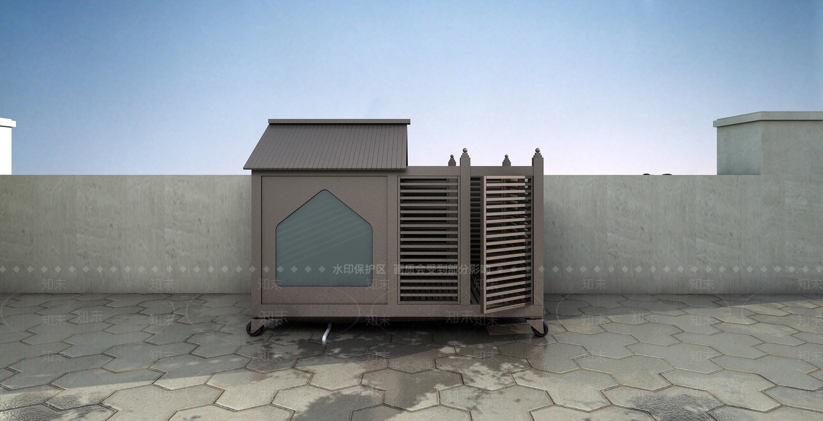 现代其他户外家具3D模型下载【ID:1169405005】