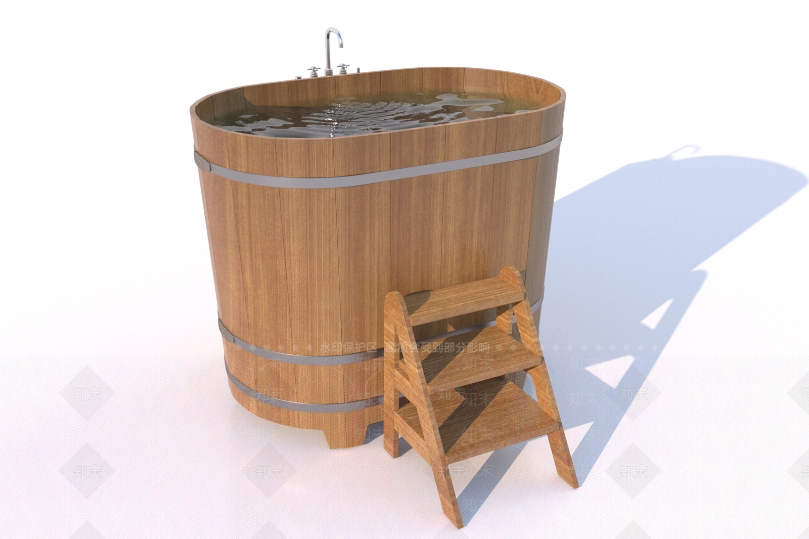 浴缸3D模型下载【ID:1169409531】