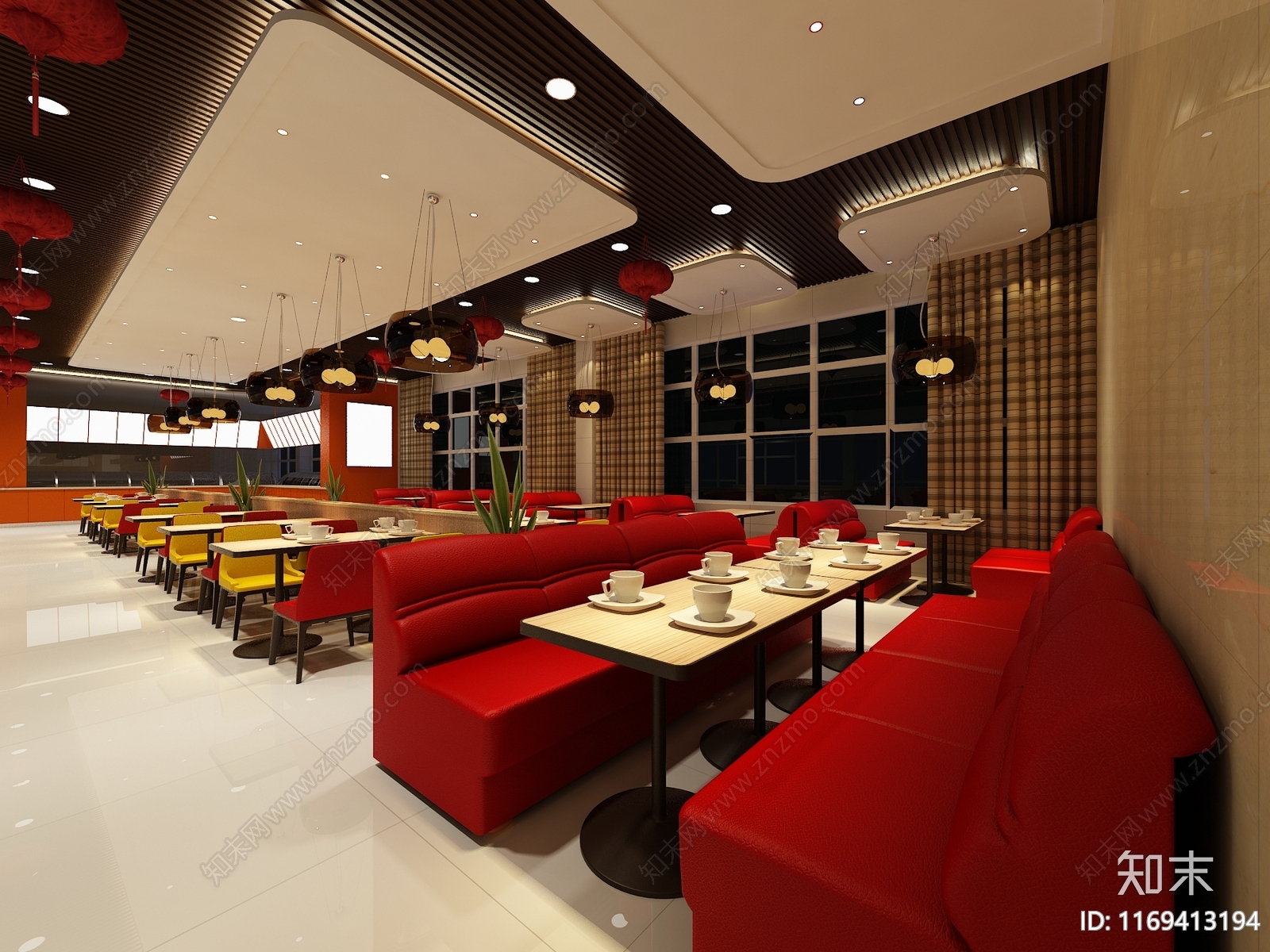 现代快餐店3D模型下载【ID:1169413194】