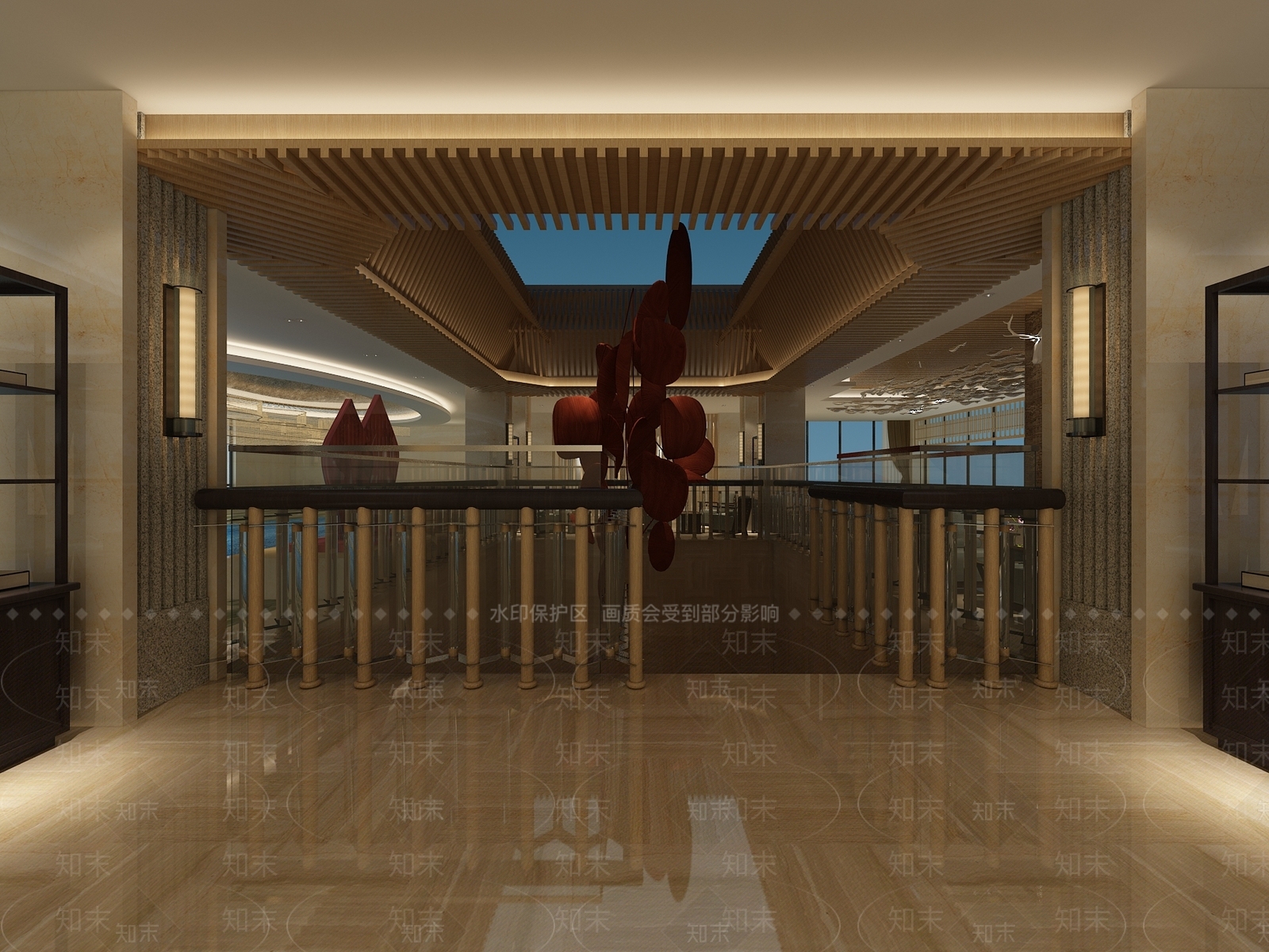 现代售楼处3D模型下载【ID:1169414113】