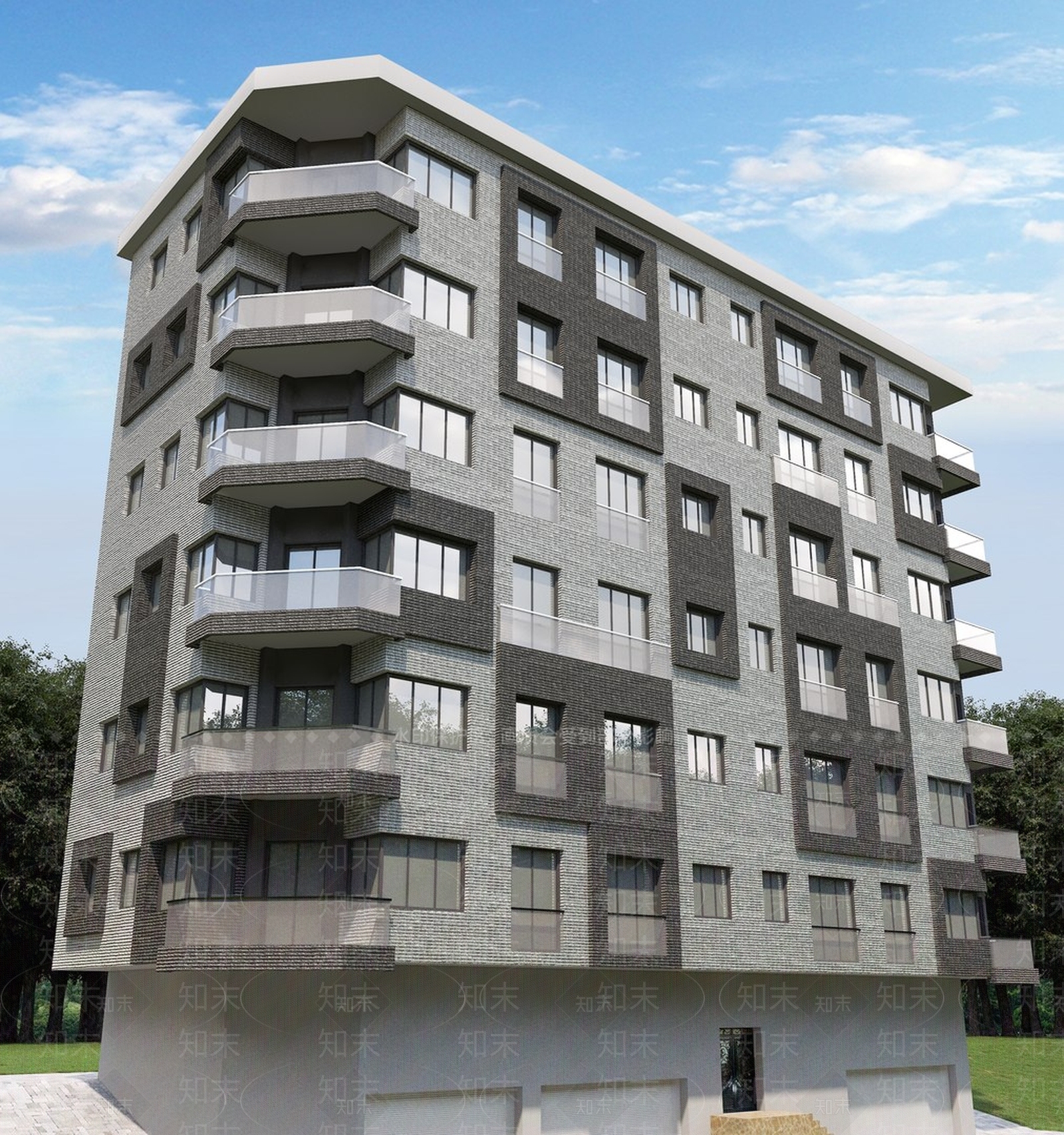 现代公寓3D模型下载【ID:1169415208】