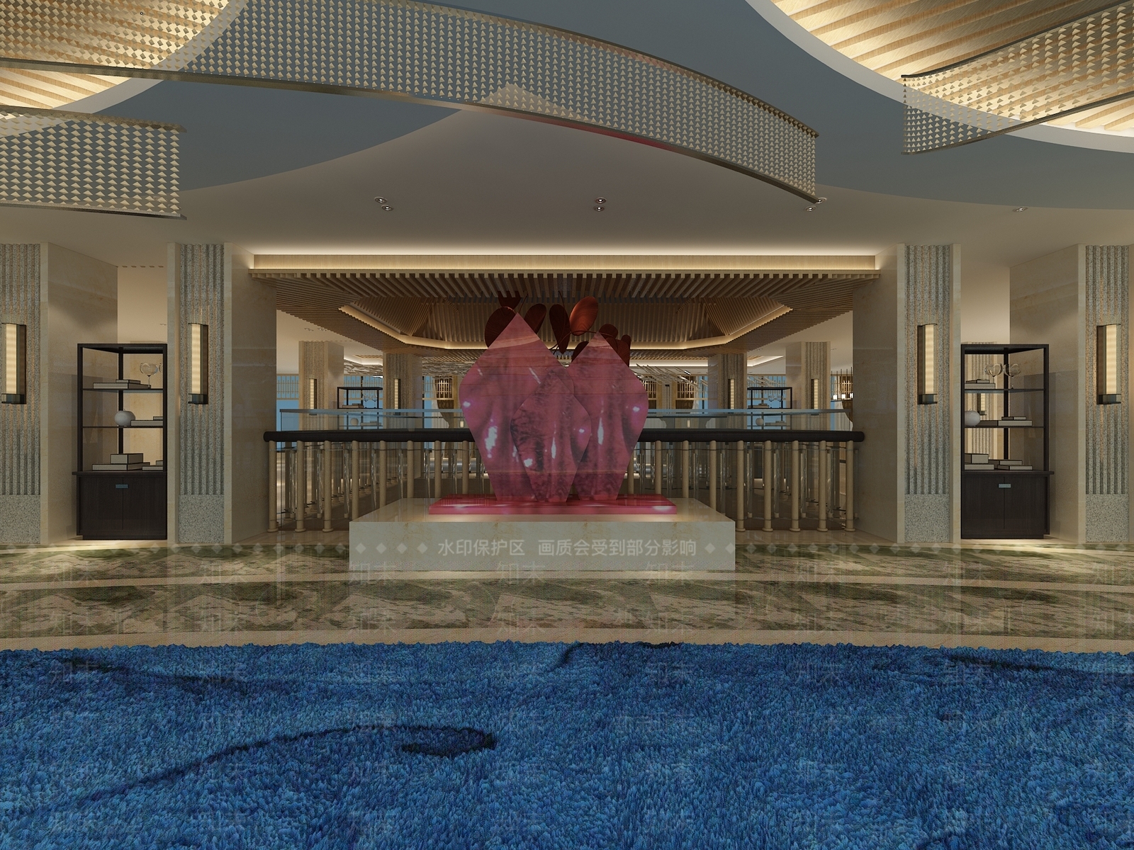现代售楼处3D模型下载【ID:1169416196】