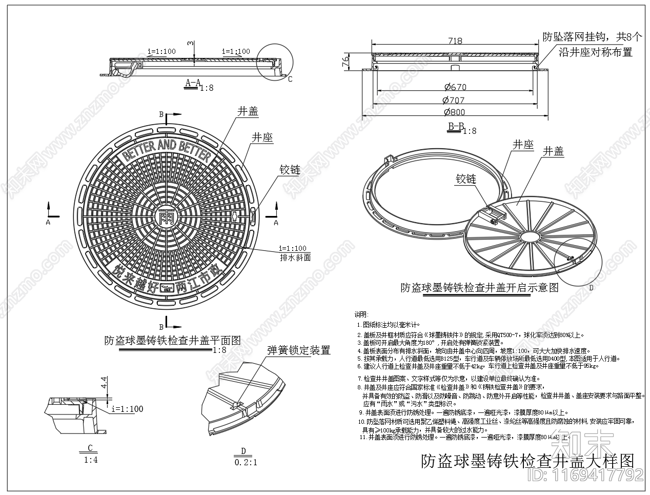给排水节点详图施工图下载【ID:1169417792】