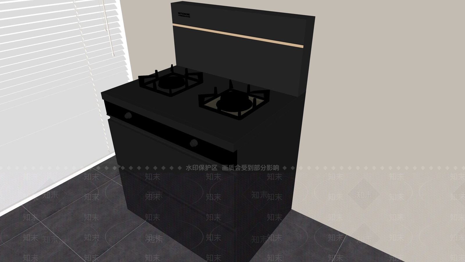 厨房用品组合SU模型下载【ID:1169421514】