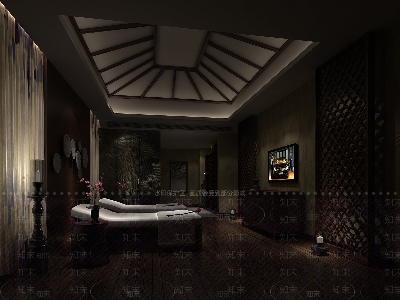 新中式其他娱乐空间3D模型下载【ID:1169426693】