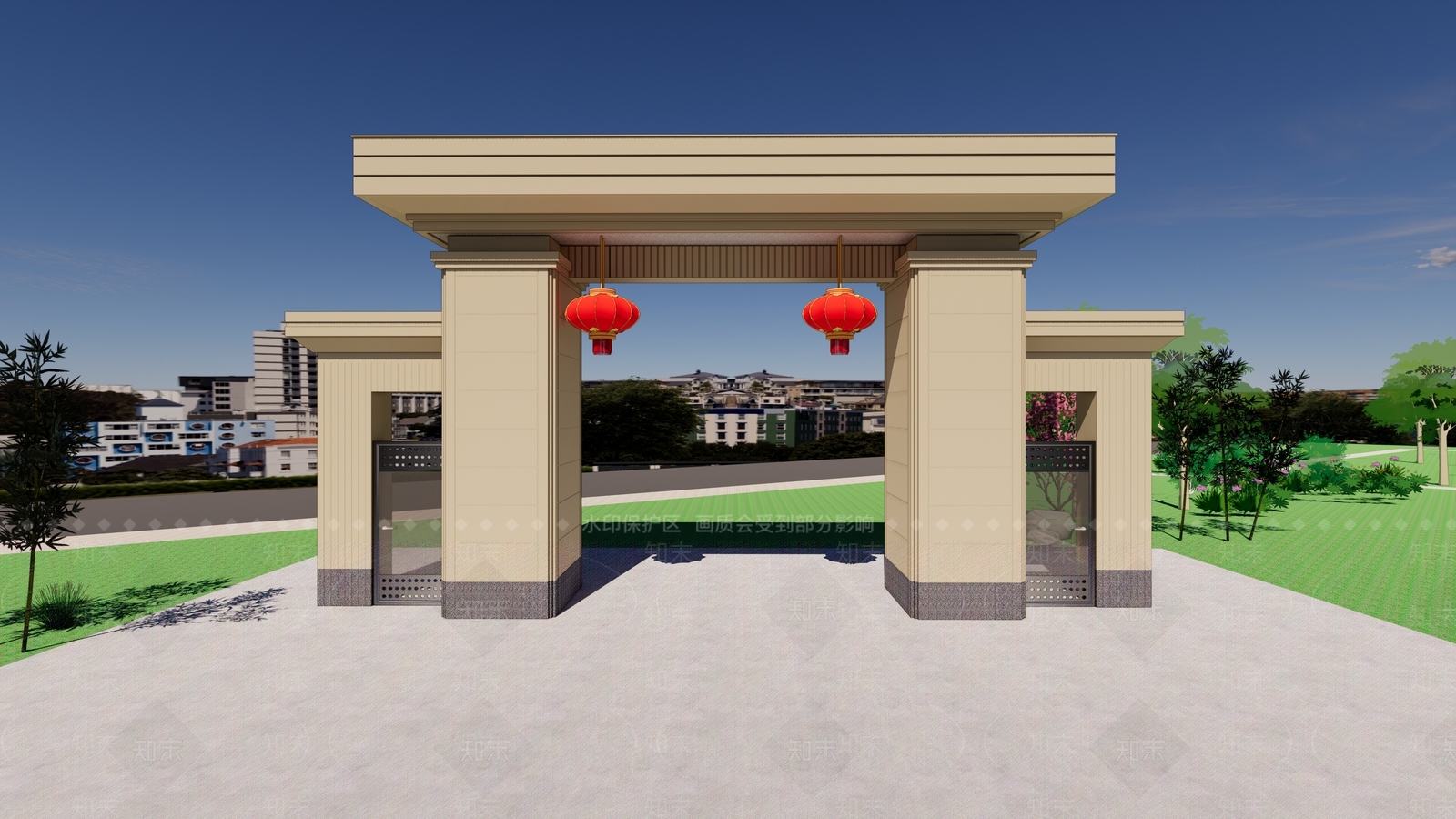 现代简模规划SU模型下载【ID:1169430115】