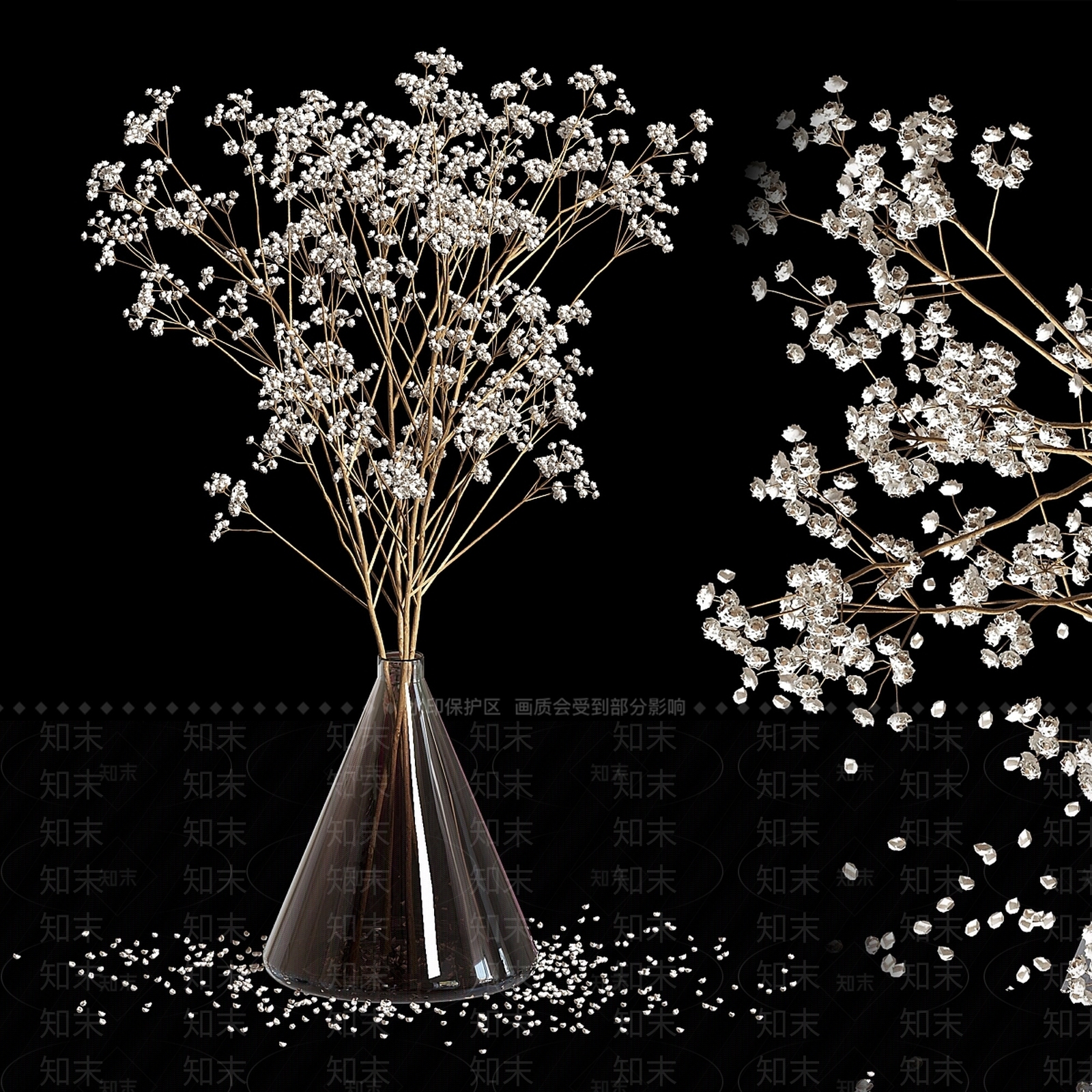 花艺3D模型下载【ID:1169440069】