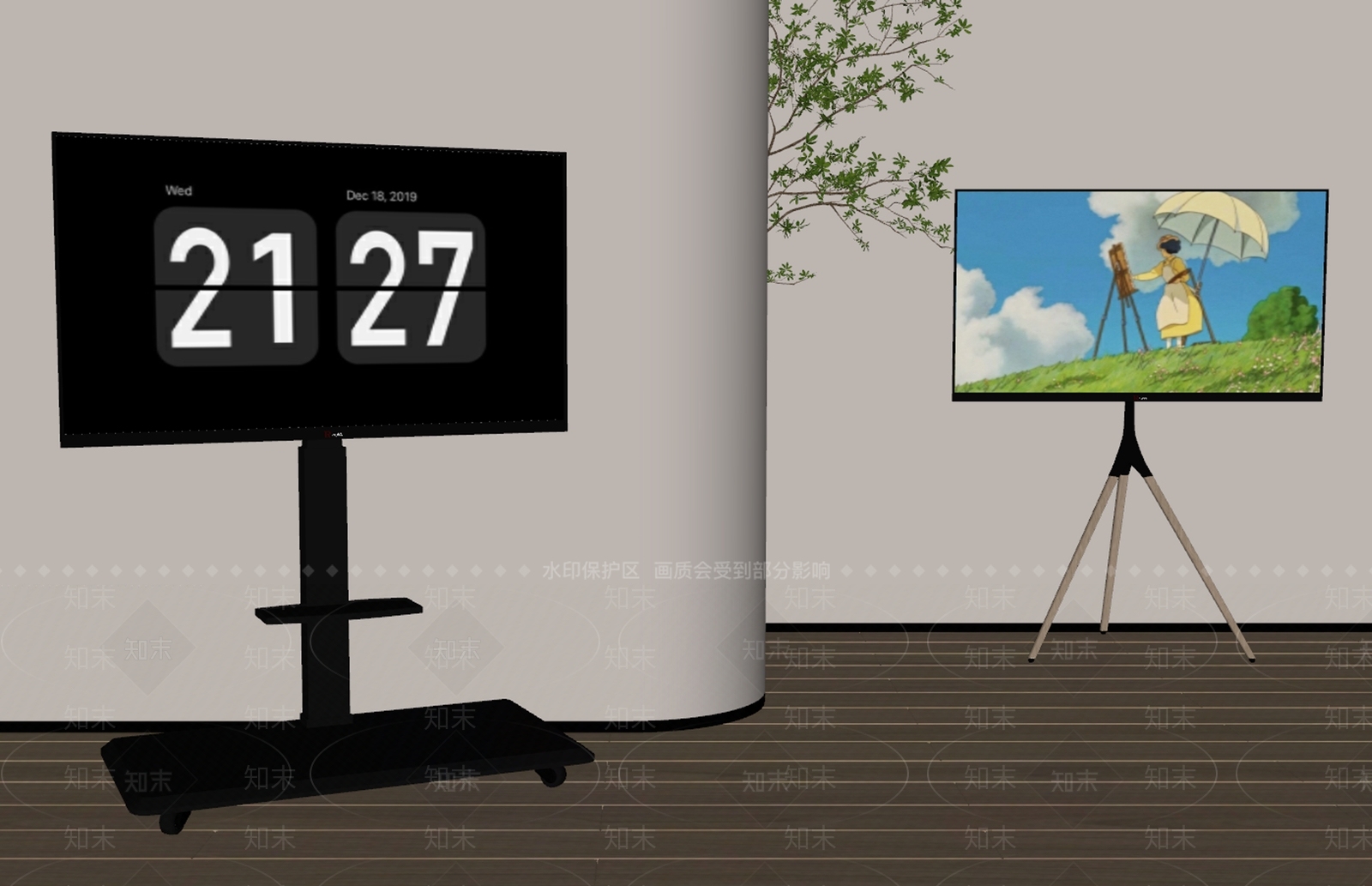 电视SU模型下载【ID:1169441373】